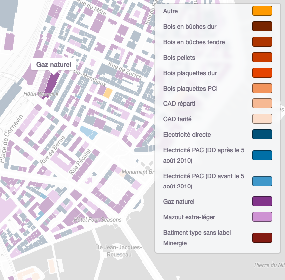 Interface énergie des bâtiments